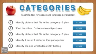 Categories from I Can Do Apps Ekran Görüntüleri