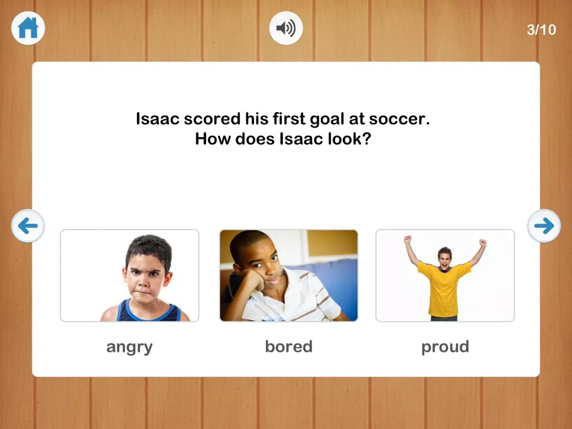 Screenshot di Emotions 2 from I Can Do Apps iPad 