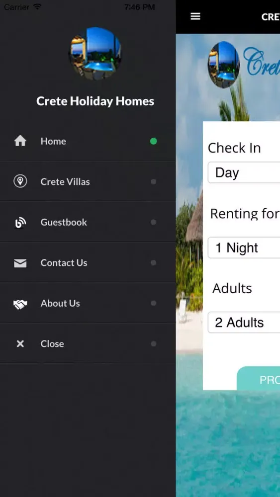 Crete Holiday Homes سکرین شاٹس