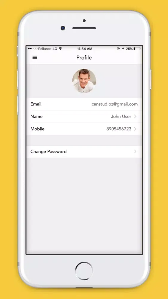 Zrzuty ekranu Taxi Customer