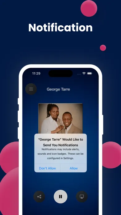 Captures d'écran de George Tarre