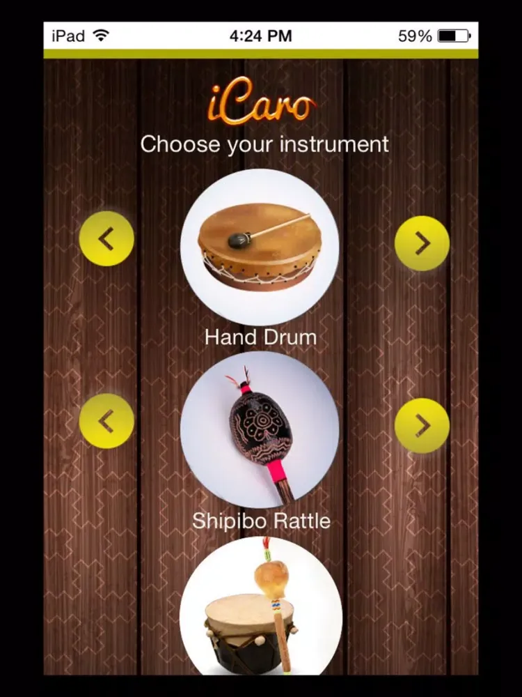 iCaro Tribe iPad  스크린샷
