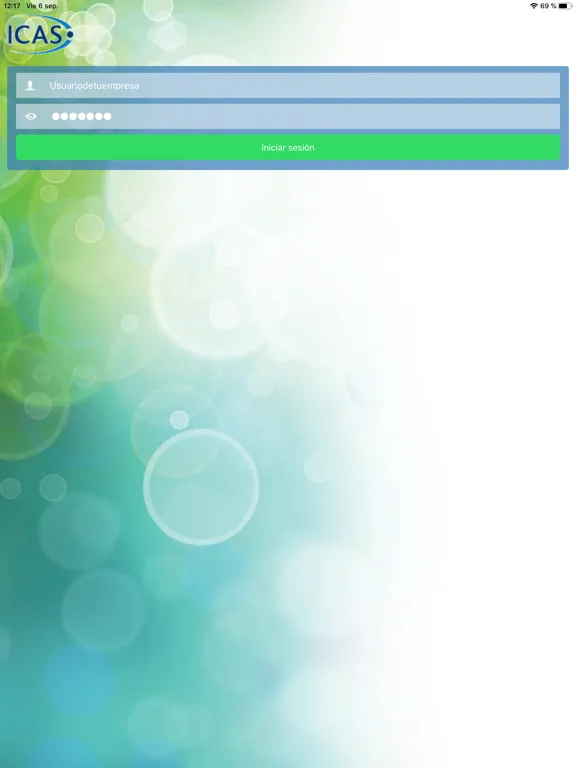 Zrzuty ekranu Icas Assists iPad 