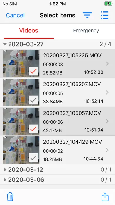 Tangkapan layar iSmart DV2