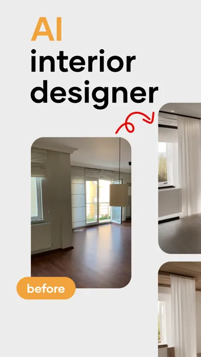 Zrzuty ekranu Archie - AI Interior Designer