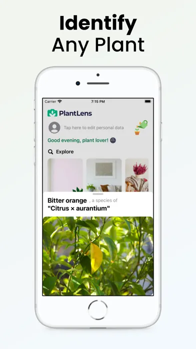 PlantLens: AI Plant Identifier应用截图