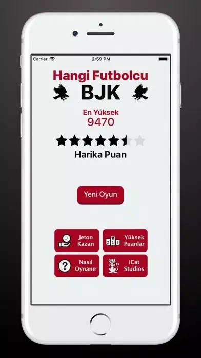 Hangi Futbolcu - BJK スクリーンショット
