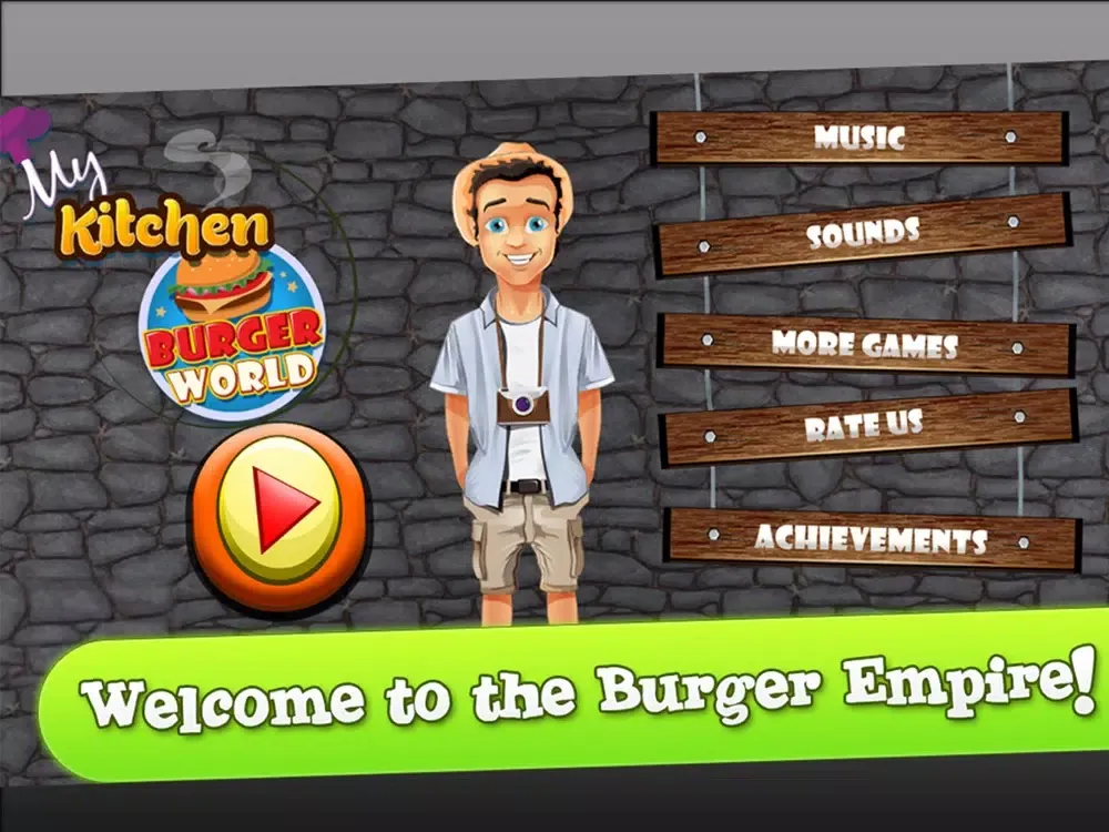 ภาพหน้าจอของ My Kitchen Burger World iPad 