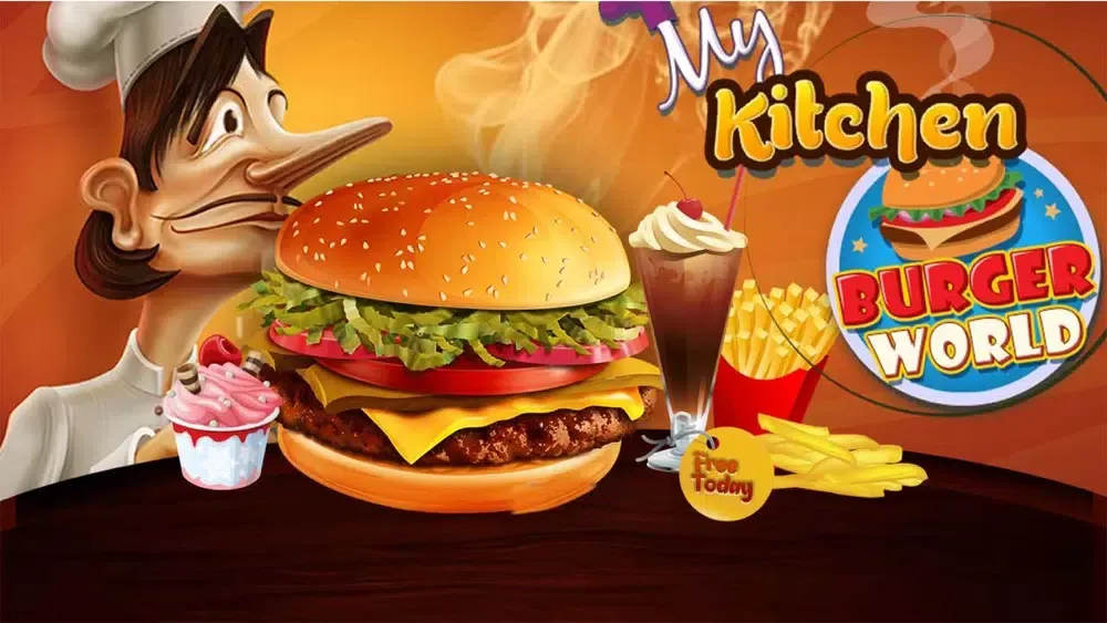 ภาพหน้าจอของ My Kitchen Burger World