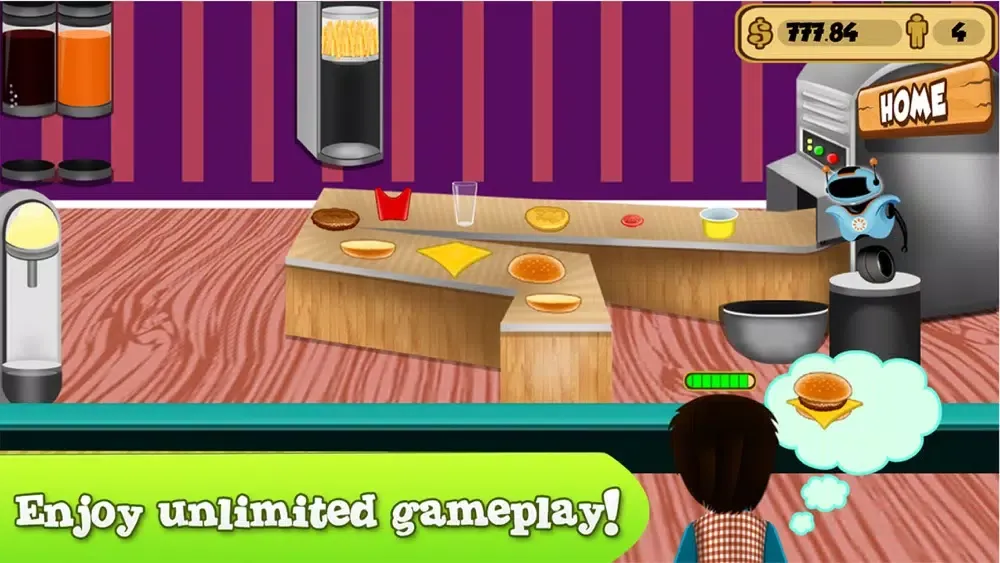 ภาพหน้าจอของ My Kitchen Burger World