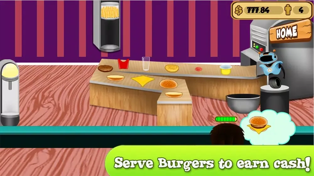 ภาพหน้าจอของ My Kitchen Burger World