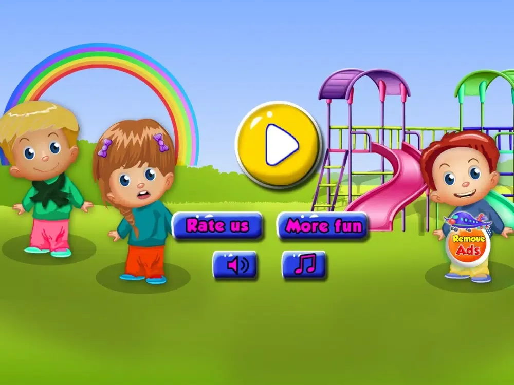 Capturas de tela do My Baby Playground Game iPad 