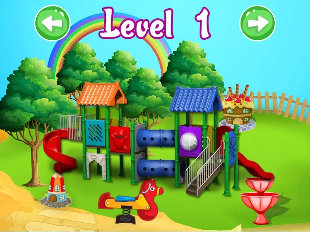 Capturas de tela do My Baby Playground Game iPad 