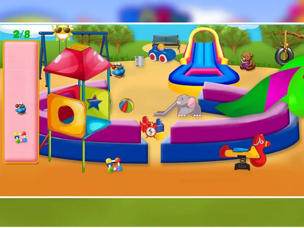 Capturas de tela do My Baby Playground Game iPad 