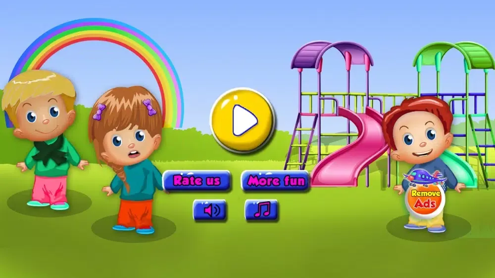 Capturas de tela do My Baby Playground Game