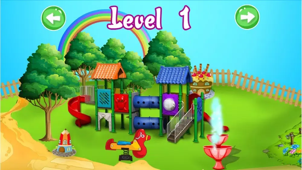 Capturas de tela do My Baby Playground Game