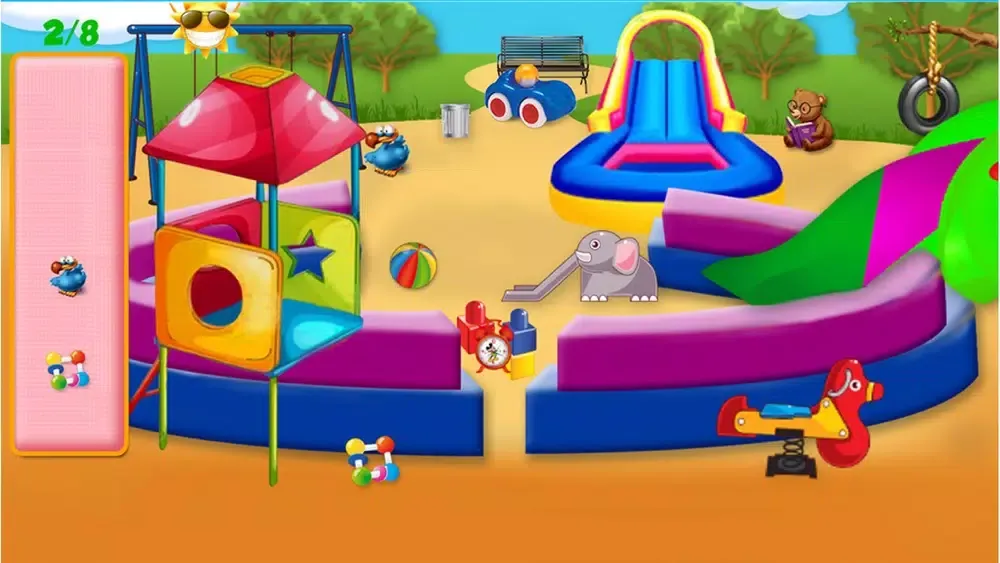 Capturas de tela do My Baby Playground Game