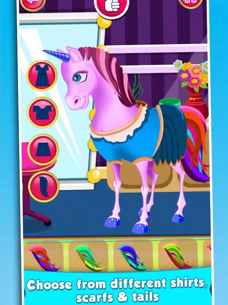 Скриншоты My Pony Dressup Game iPad 