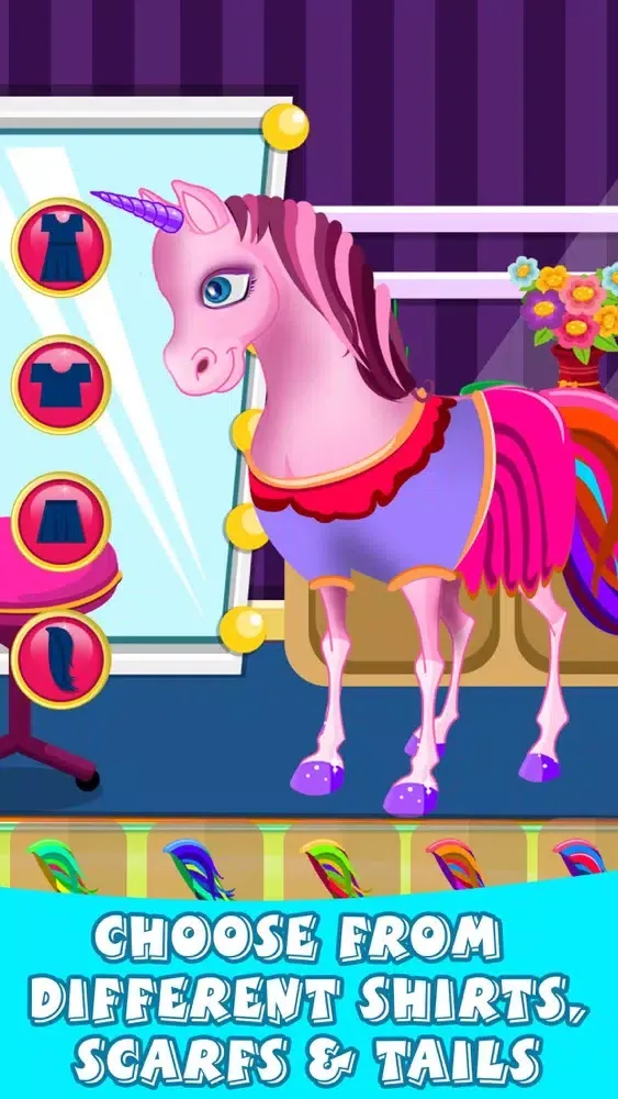 Скриншоты My Pony Dressup Game