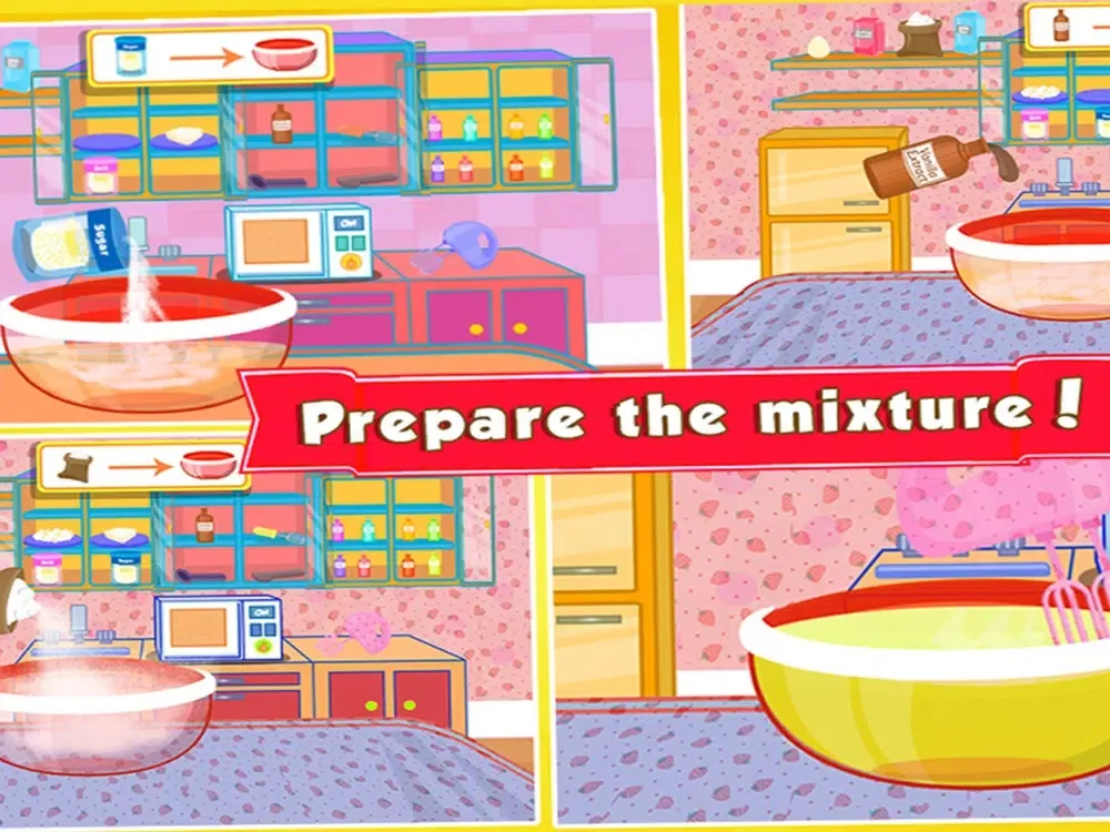 ภาพหน้าจอของ Sweet Strawberry Shop In Town iPad 
