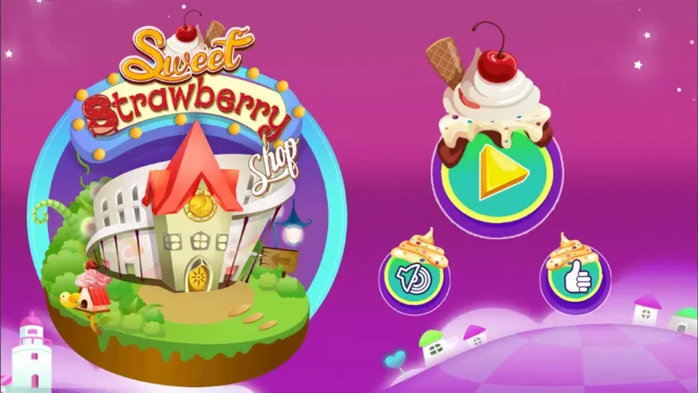 ภาพหน้าจอของ Sweet Strawberry Shop In Town
