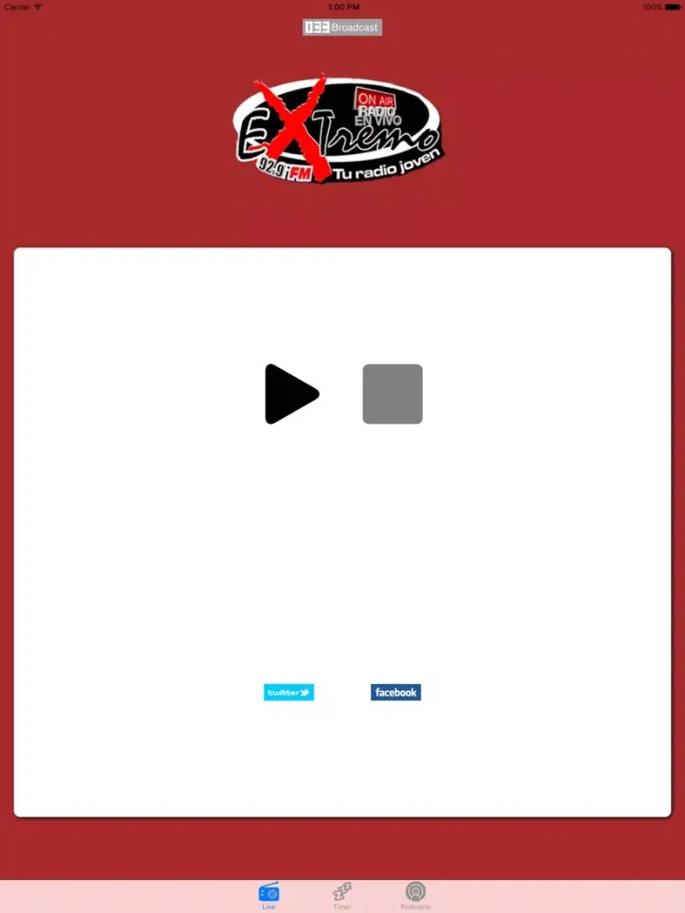 Circuito Extremo 92.9 FM iPad  Screenshots