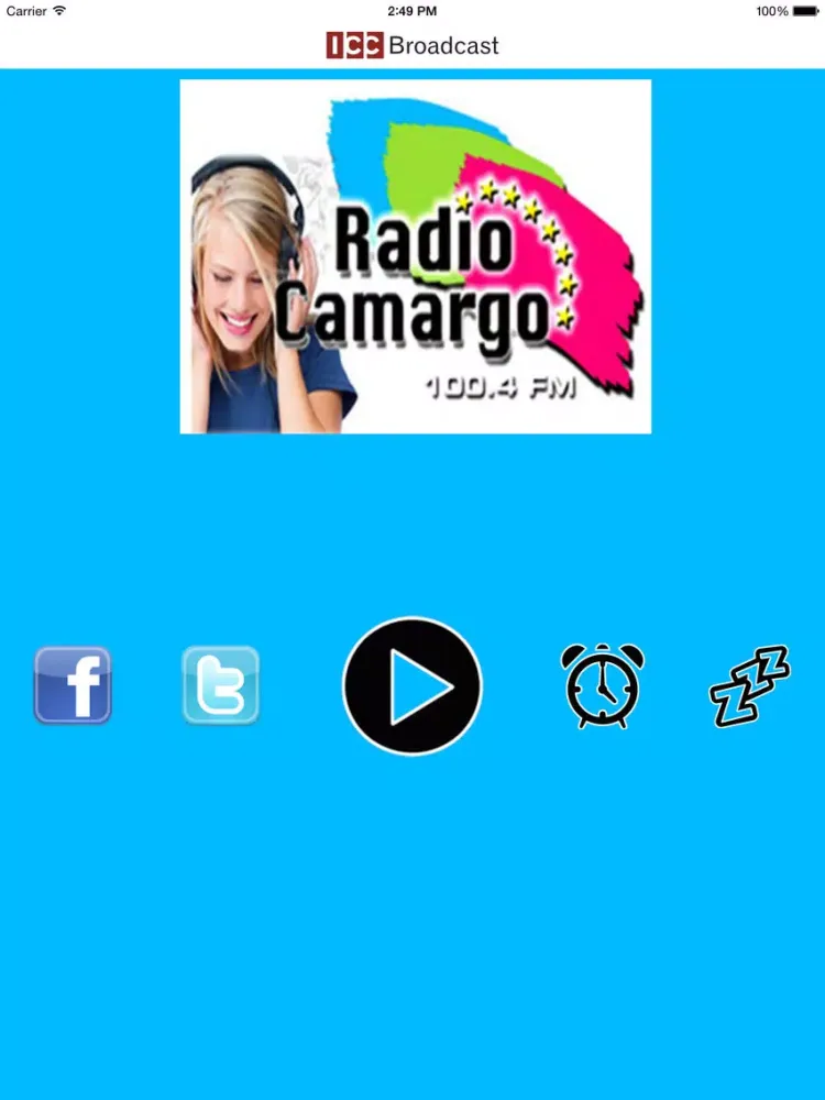 Radio Camargo 100.4 FM iPad  Screenshots