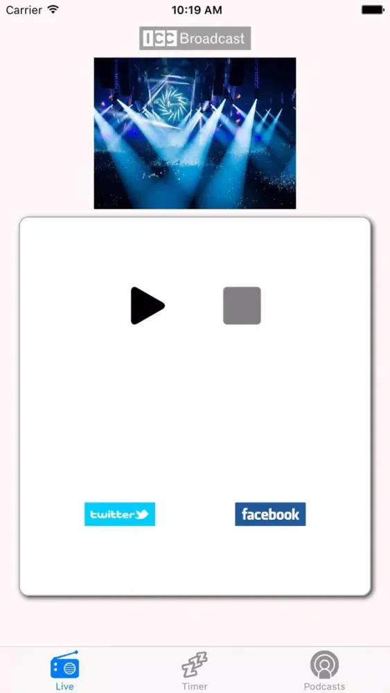 ภาพหน้าจอของ Radio HDS