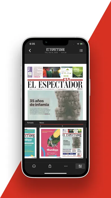 El Espectador App Screenshots