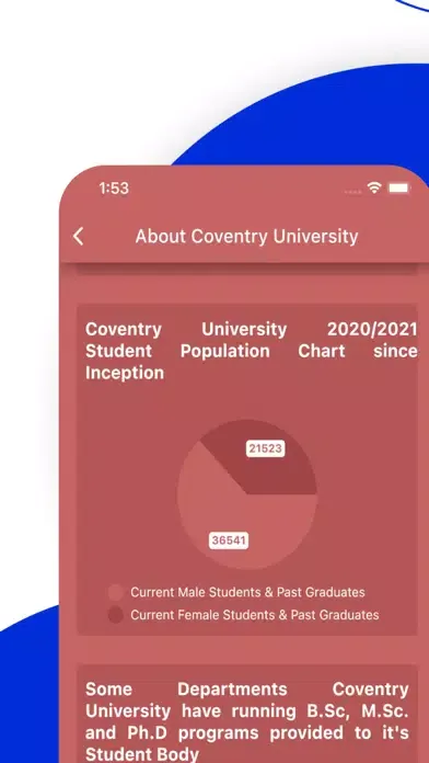 UK University スクリーンショット