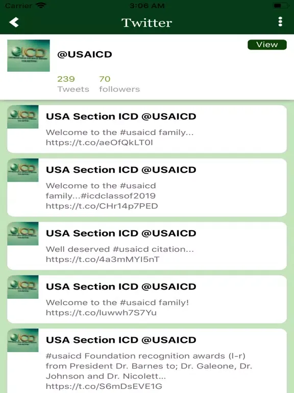 ICD USA SECTION iPad  Ekran Görüntüleri
