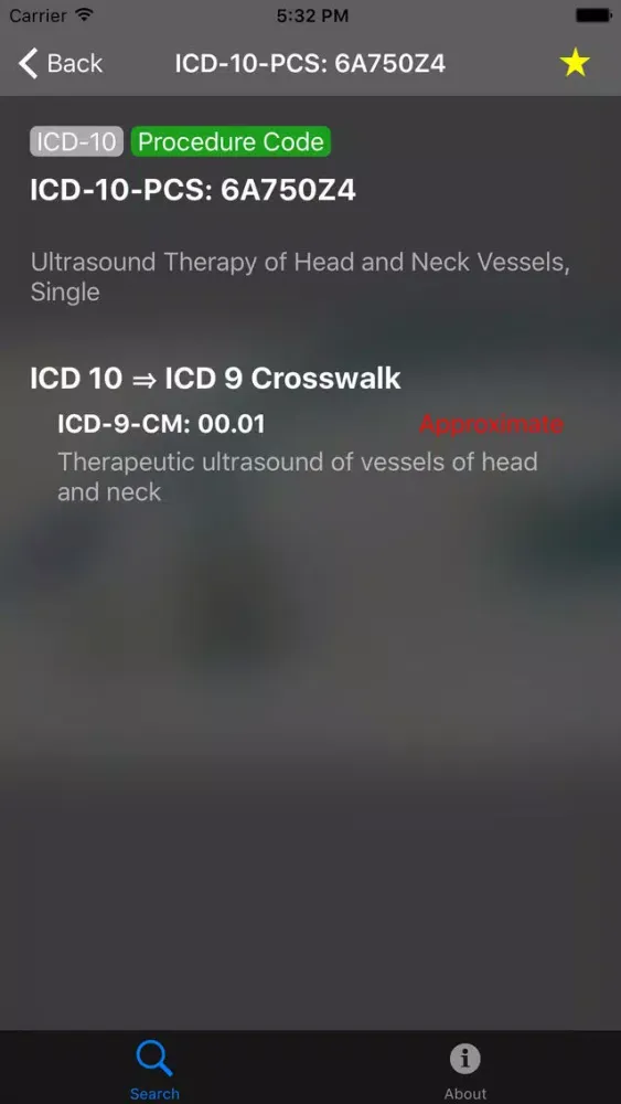 ICDxWalk - 2016 ICD 10 Code Search and ICD 9 Crosswalk Ekran Görüntüleri