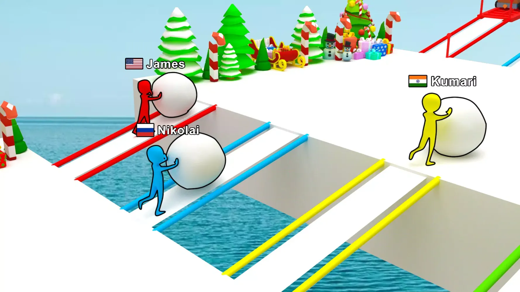 Скриншоты Snow Race