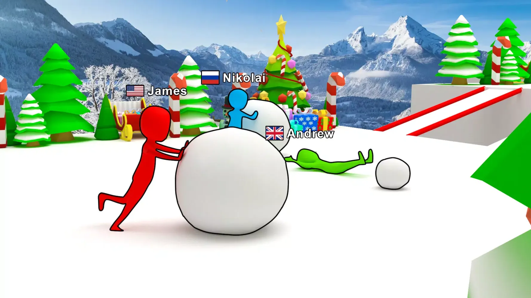 Скриншоты Snow Race