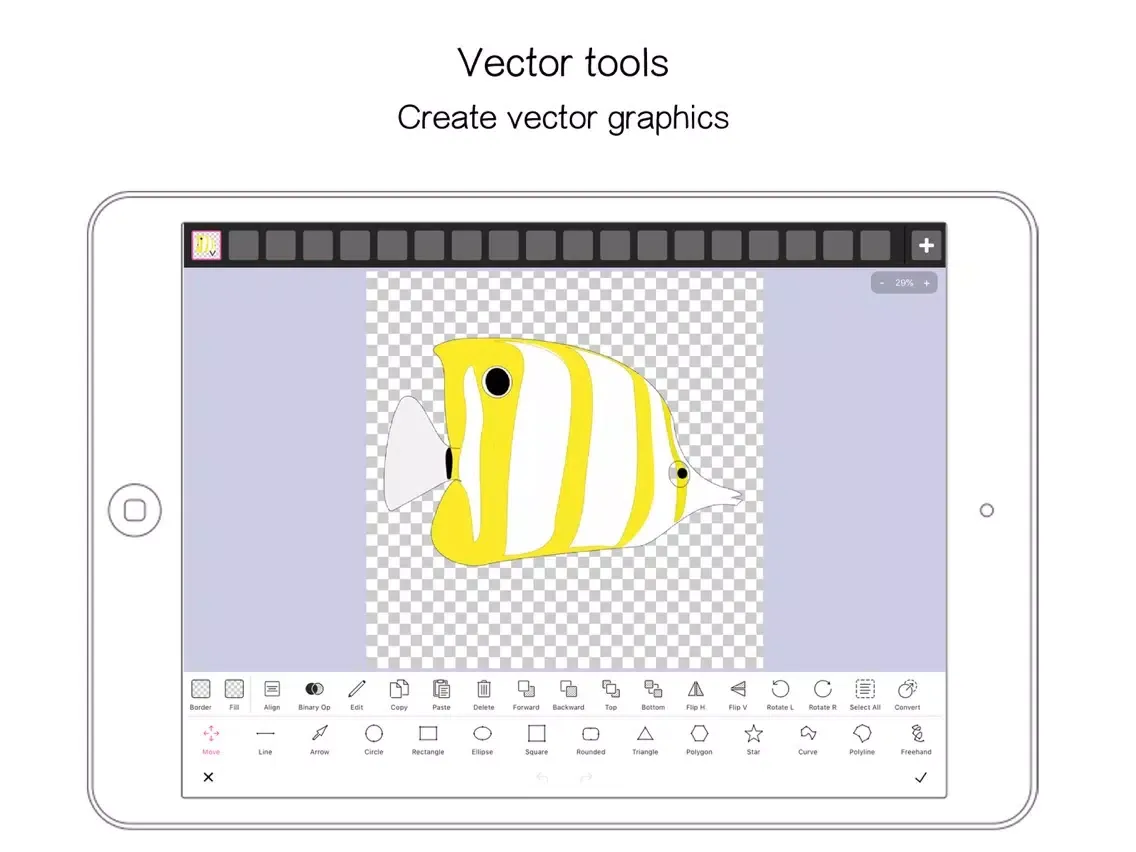 Tiny Paint Pro-Pad Doodle Draw iPad  Screenshots