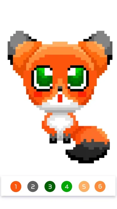Ảnh chụp màn hình của Pixel Artist: Color Number