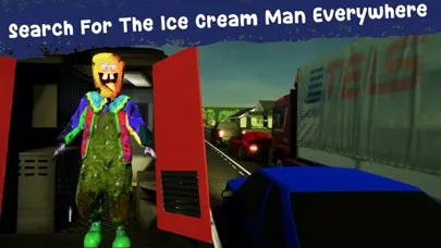 Crazy Ice Scream Clown Game 3D سکرین شاٹس
