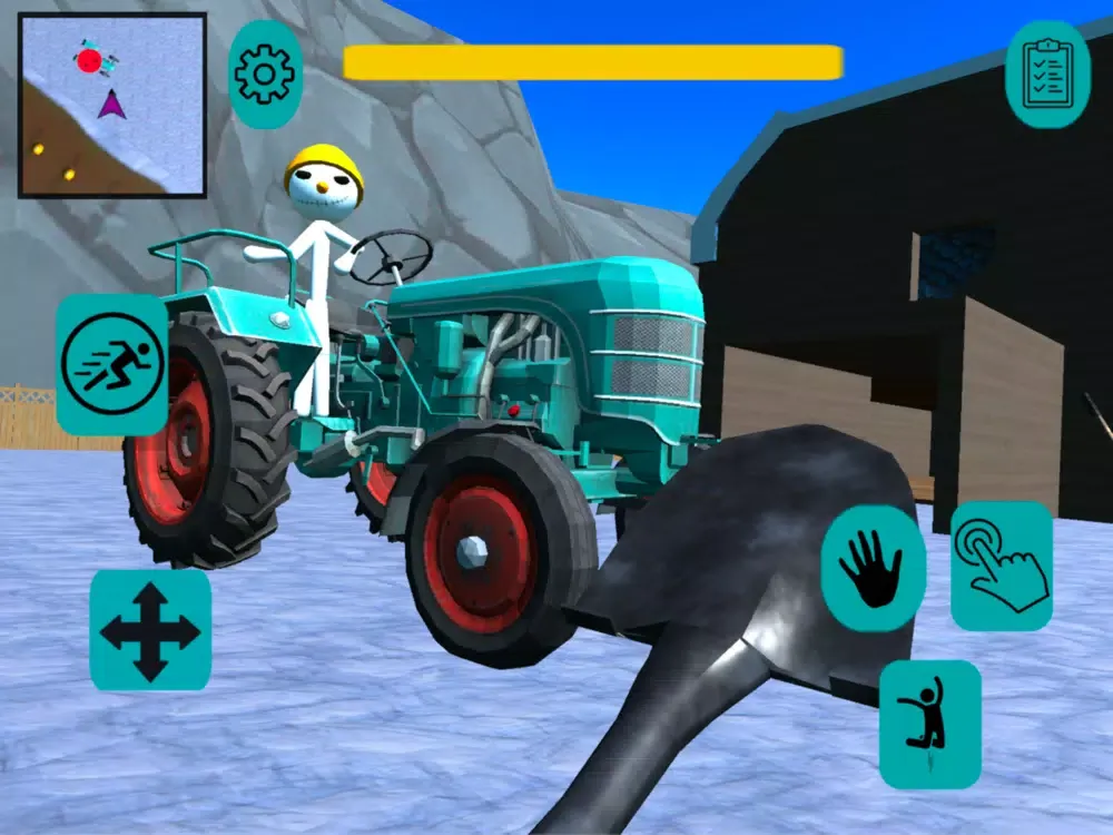 Ice Snowman Neighbor iPad  스크린샷