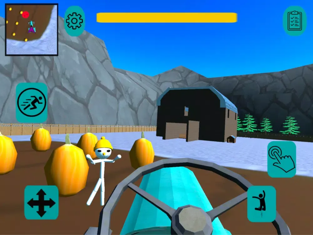 Ice Snowman Neighbor iPad  스크린샷