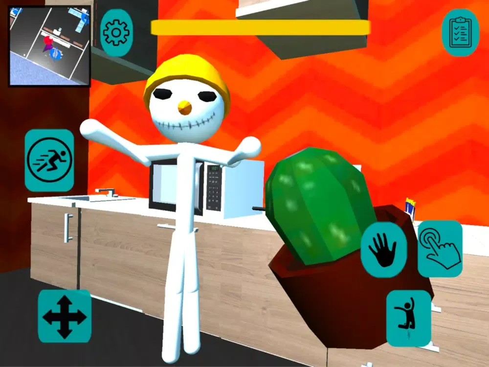 Ice Snowman Neighbor iPad  스크린샷