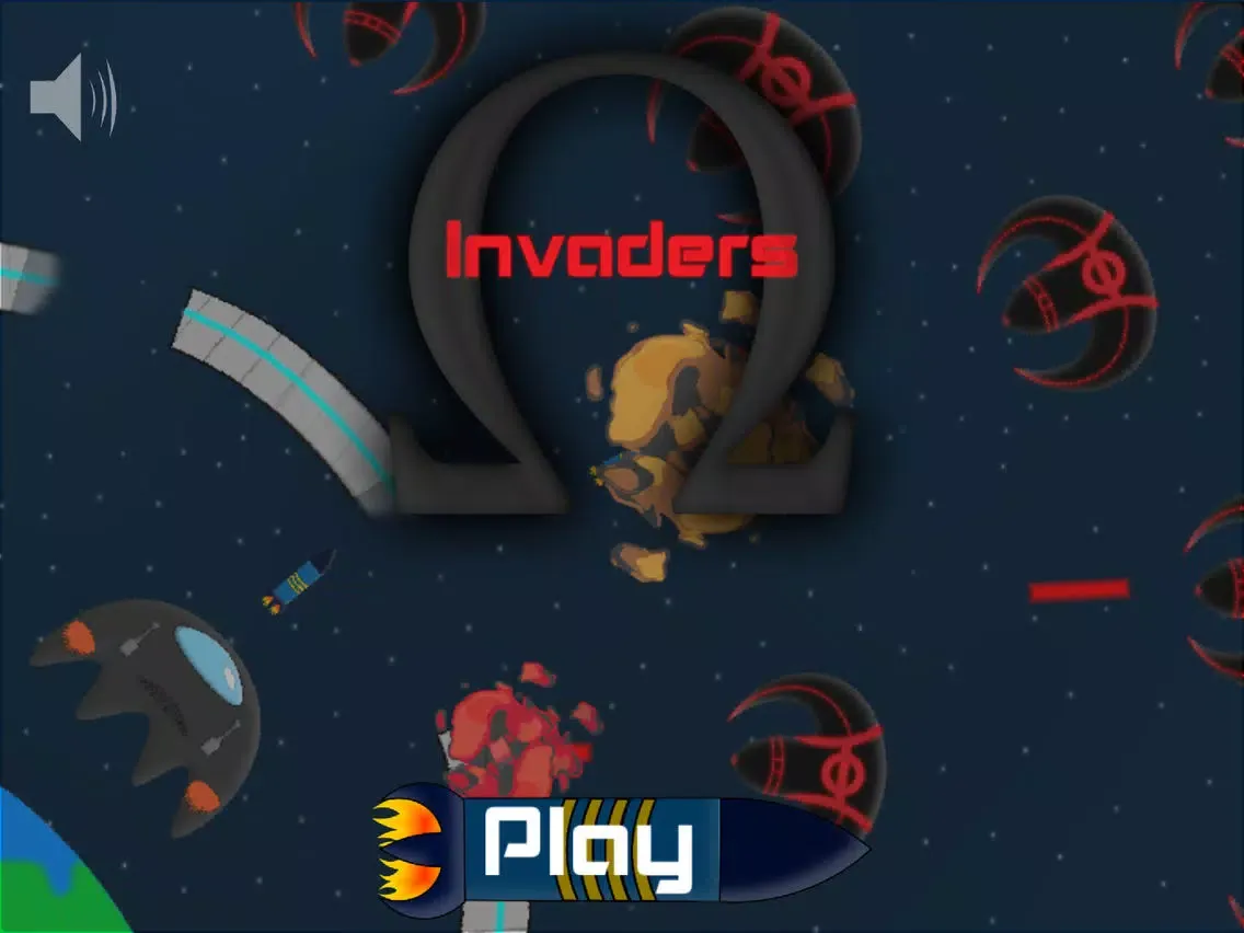 Zrzuty ekranu Ω Invaders : Space shooter HD iPad 