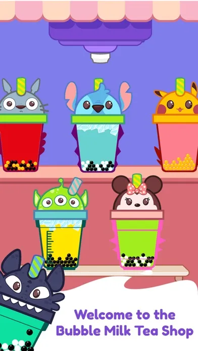 Capturas de tela do Bubble Milk Tea Shop
