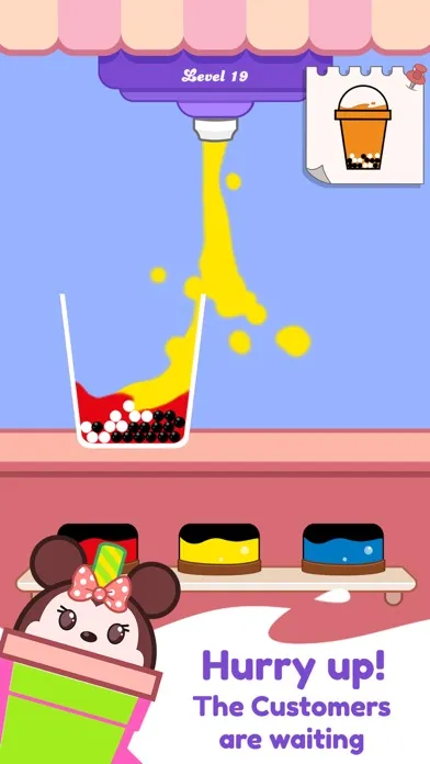 Capturas de tela do Bubble Milk Tea Shop