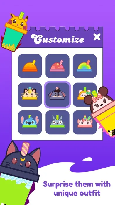 Capturas de tela do Bubble Milk Tea Shop