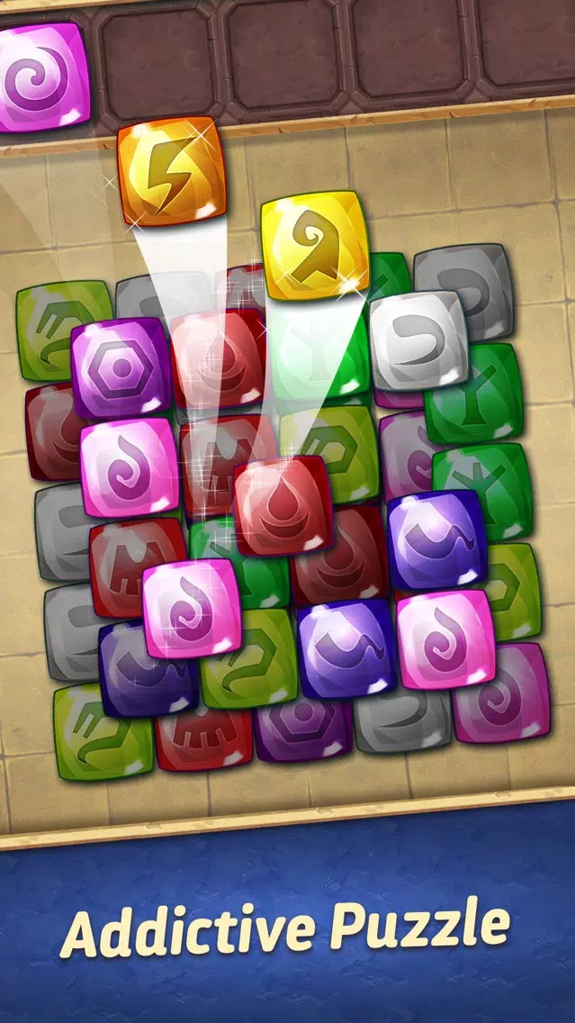 Tangkapan layar Jones Adventure Mahjong