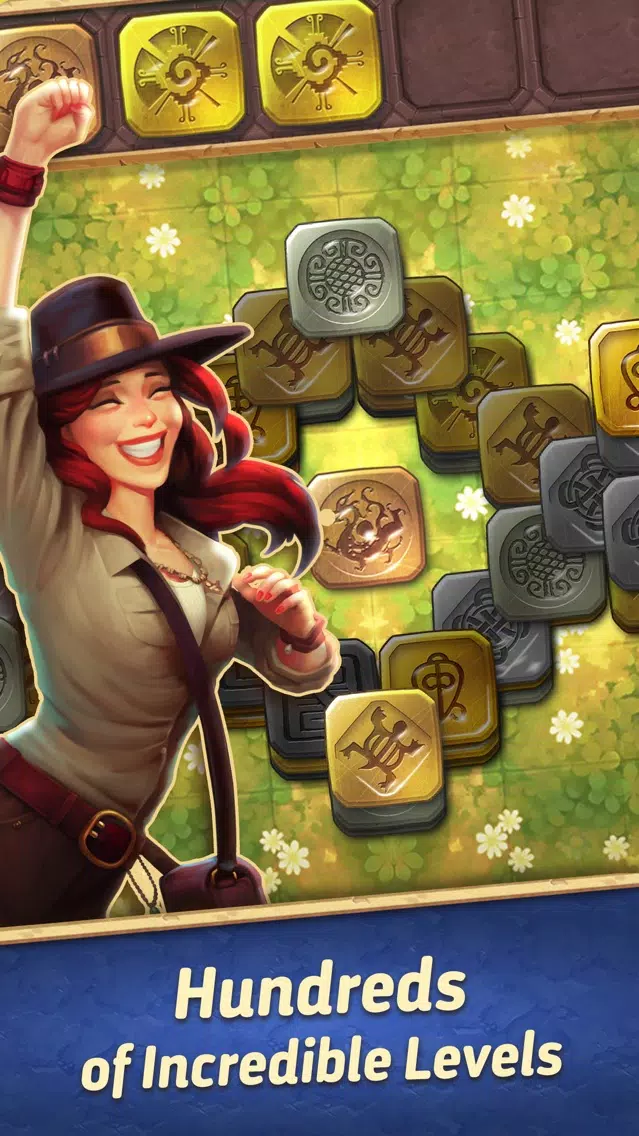 Tangkapan layar Jones Adventure Mahjong