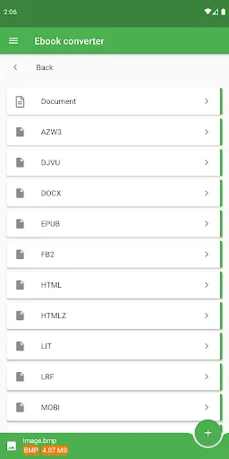 Captures d'écran de File Converter