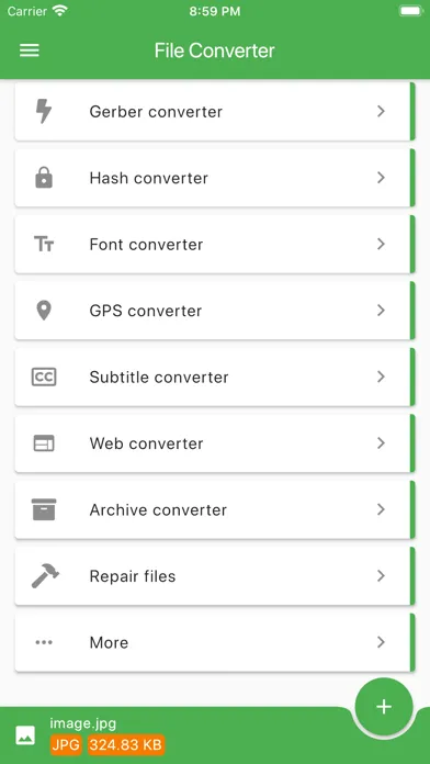Скриншоты File Converter