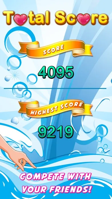 Captures d'écran de Amazing Princess Swimming Challenge