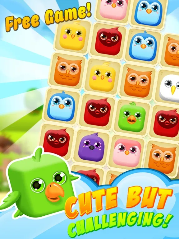 ภาพหน้าจอของ Brick Birds - Drop & Pop iPad 